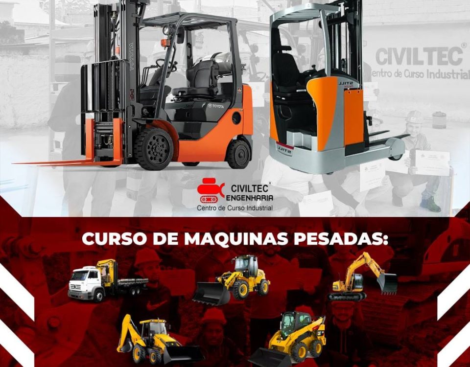 Curso de Empilhadeira Elétrica Retrátil NR-11 na Civiltec Treinamentos