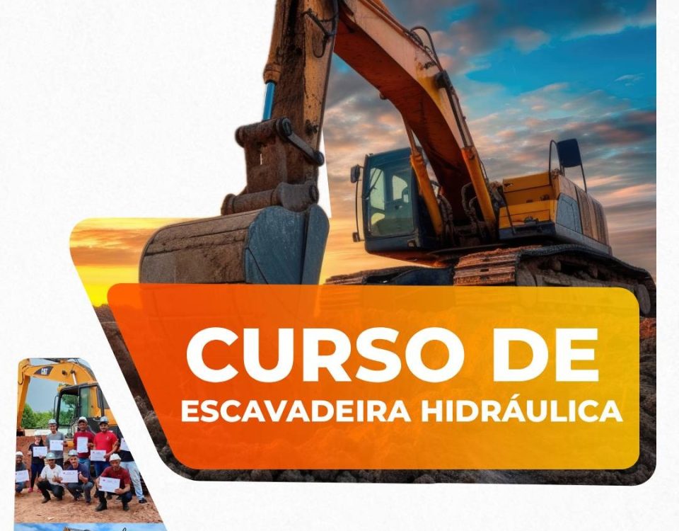 Curso de Operador de Escavadeira Hidráulica na Civiltec Treinamentos